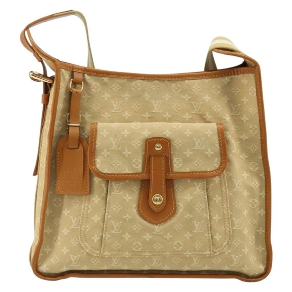 Louis Vuitton Mary Kate Messenger Mini Lin Beige Canvas Shoulder Bag Bag